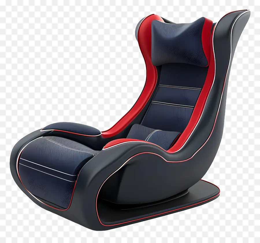 Jogos Cadeira，Design Preto E Vermelho PNG