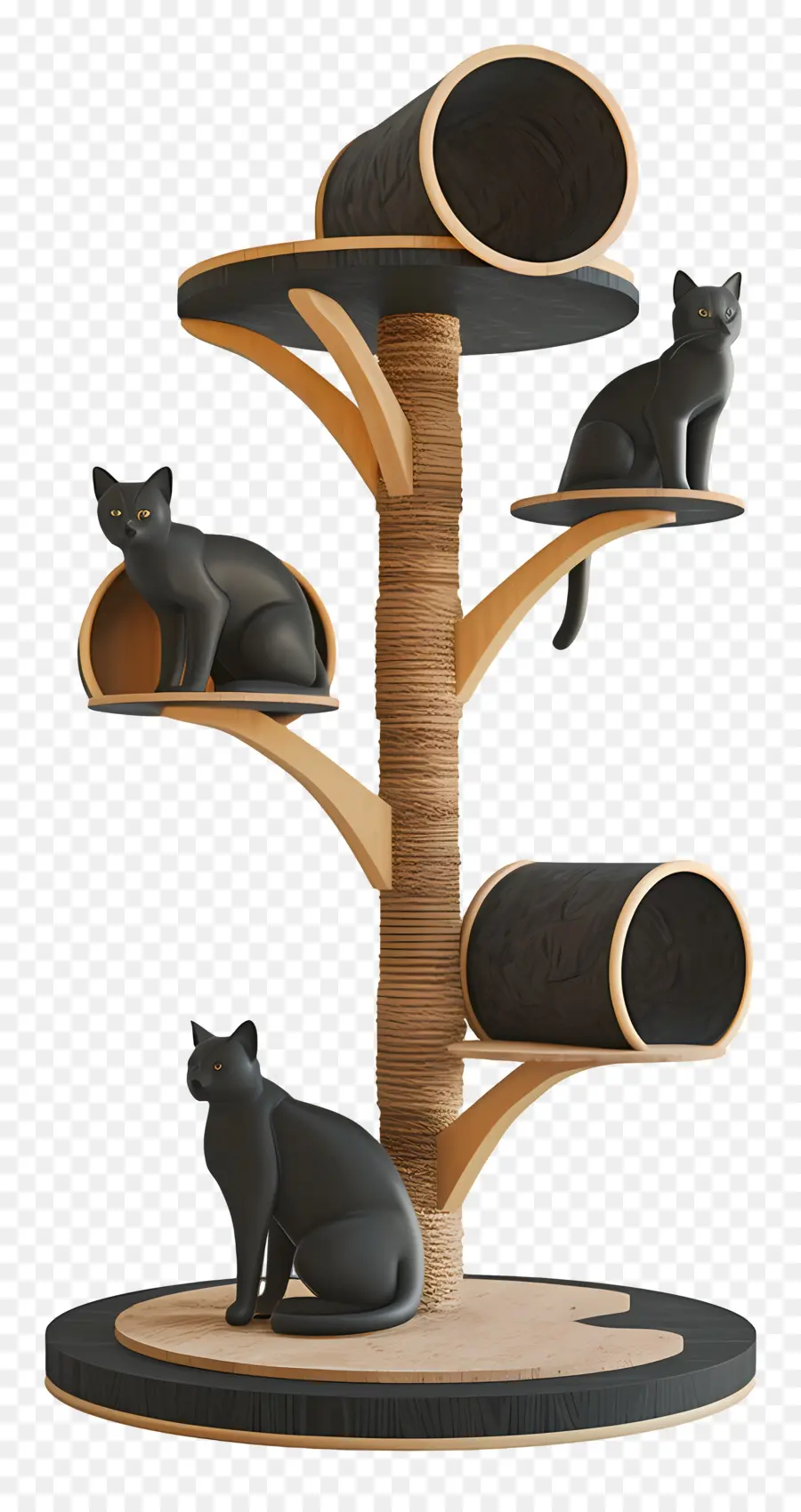 árvore Do Gato，Gatos PNG
