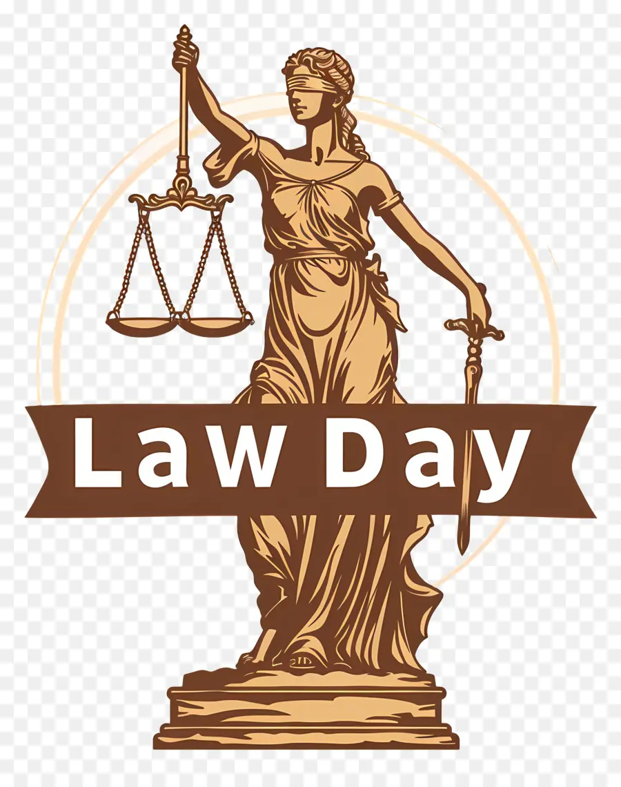 Lei Dia，Estátua Da Justiça PNG