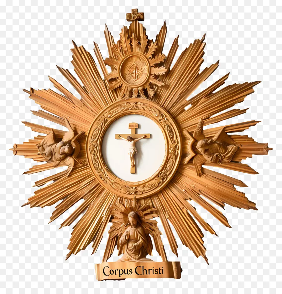 Corpus Christi，Crucifixo De Ouro PNG