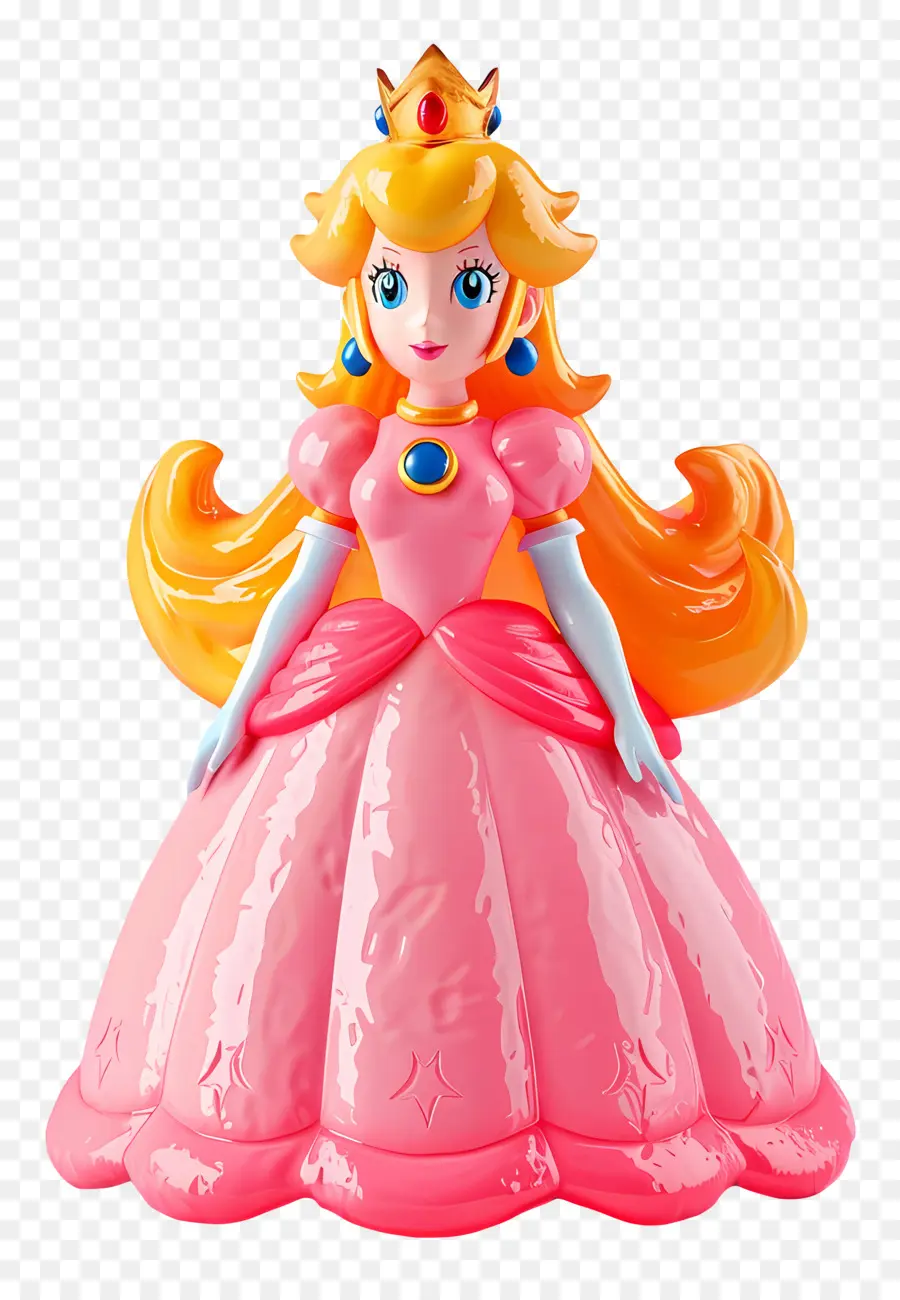 A Princesa Peach，Princesa Estatueta PNG