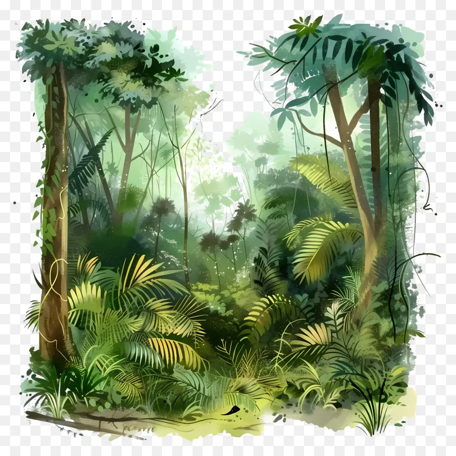 Floresta Exuberante，Selva PNG