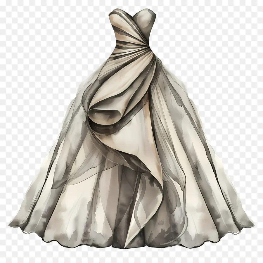 Vestido De Noiva Do Vestido De Noite，Vestido De Noiva De Seda PNG