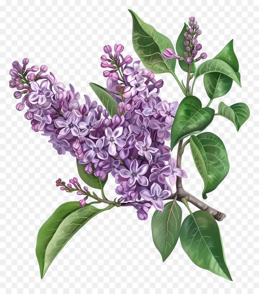Syringa Vulgaris，Lilacs PNG