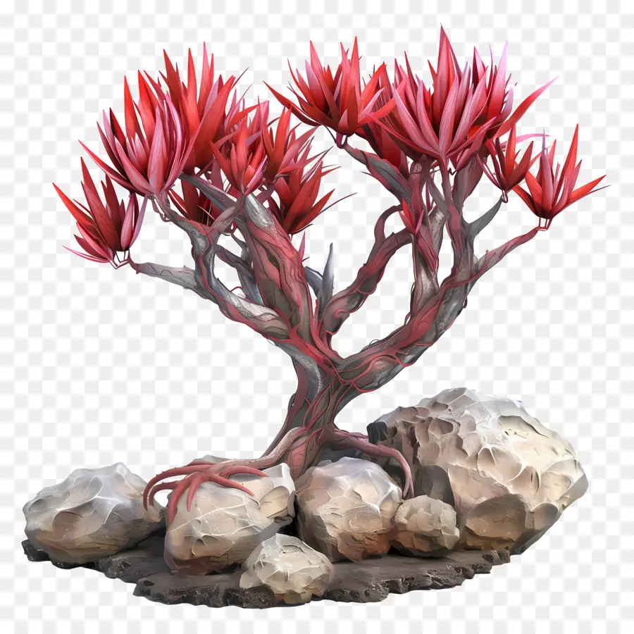 Dragão De Sangue árvore，Uma árvore Bonsai PNG