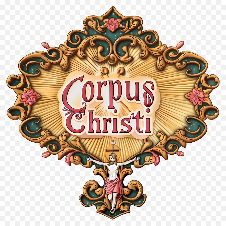 Corpus Christi，Borda Decorativa PNG