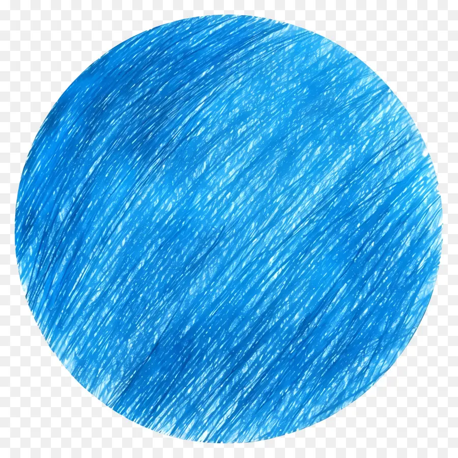 Círculo Azul，Textura PNG