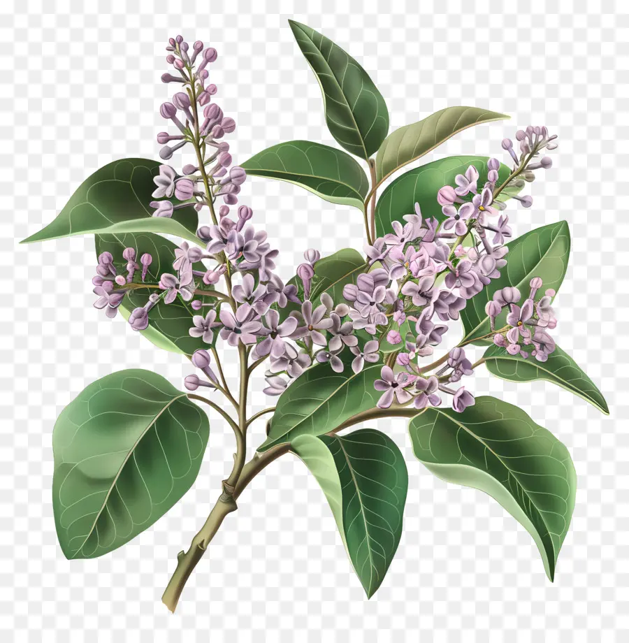 Syringa Vulgaris，Lila Flor PNG