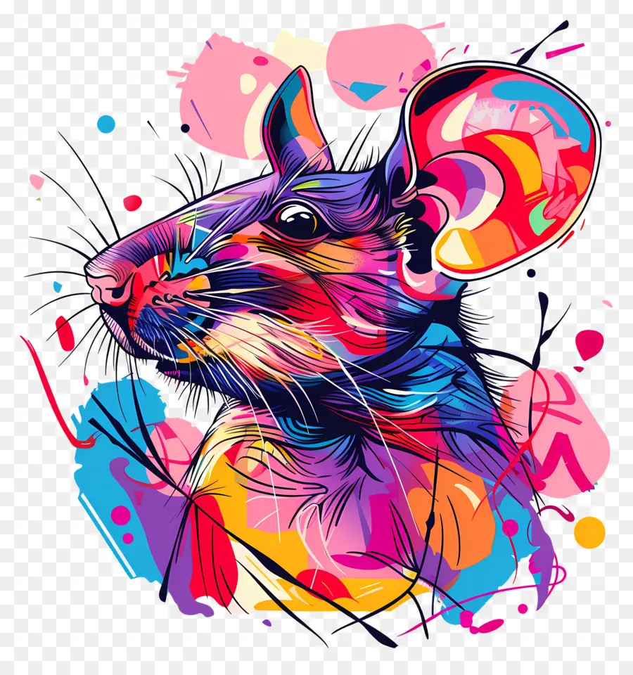 Rat，Pop Art PNG
