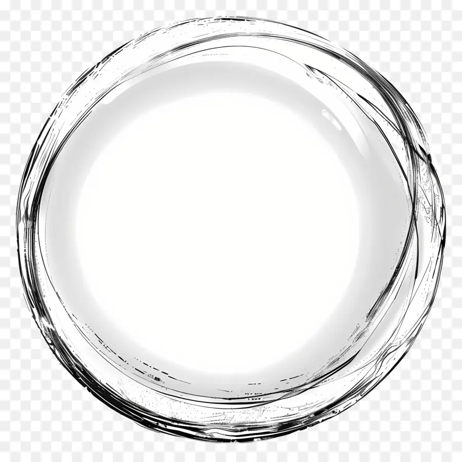 Círculo Desenhado，Vidro Orb PNG