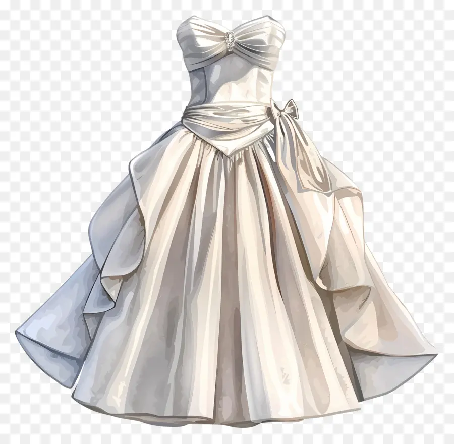 Vestido De Noiva Curto，Vestido De Noiva PNG
