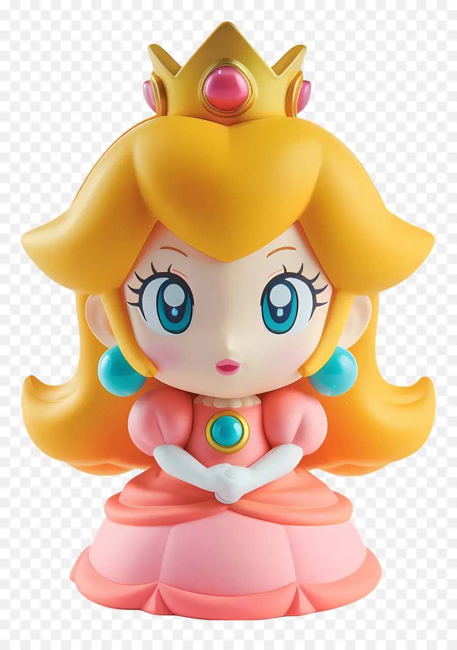 A Princesa Peach，Figurine PNG