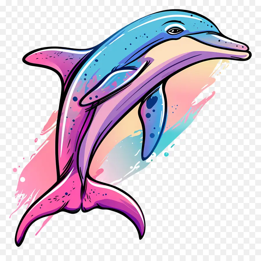 Cartoon Dolphin，Dolphin PNG