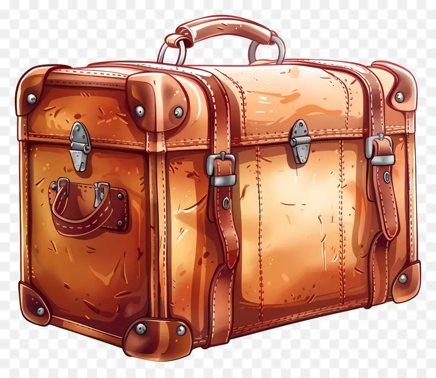 Luggage，Mala Vintage PNG