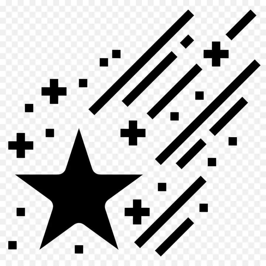 Estrela Logotipo，Escuro PNG
