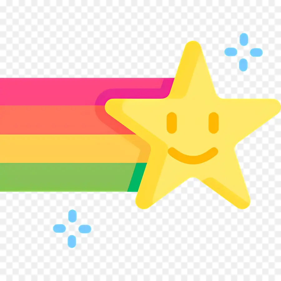 Estrela Logotipo，Arco íris PNG