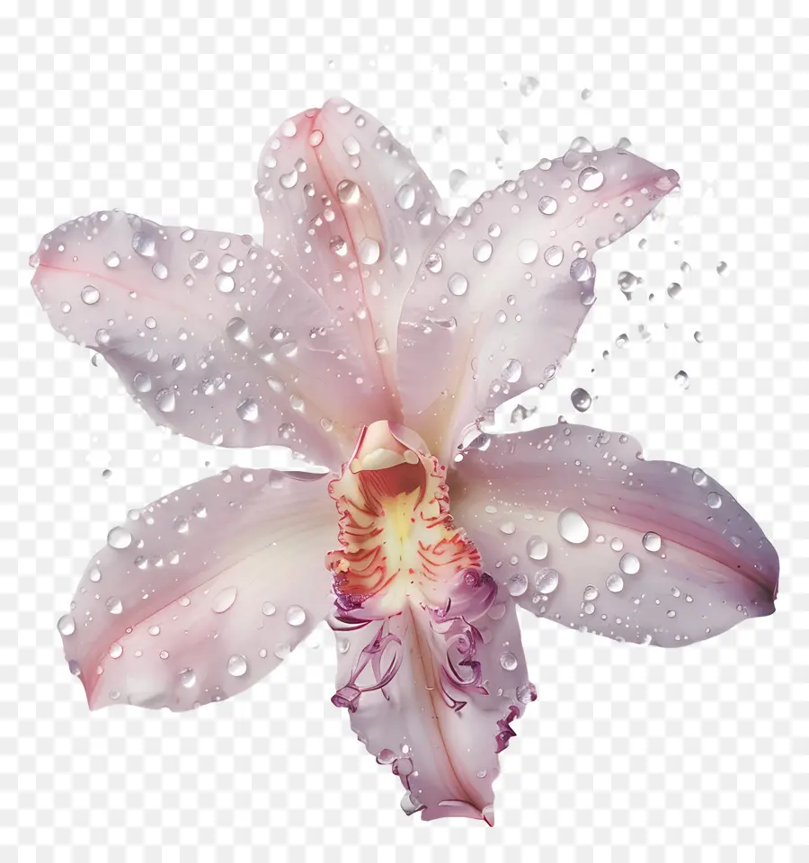 Orvalho，Orquídea PNG