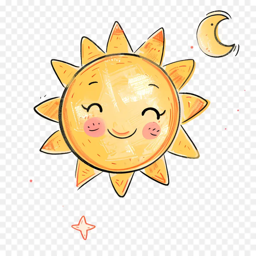 Doodle Do Sol，Sol PNG