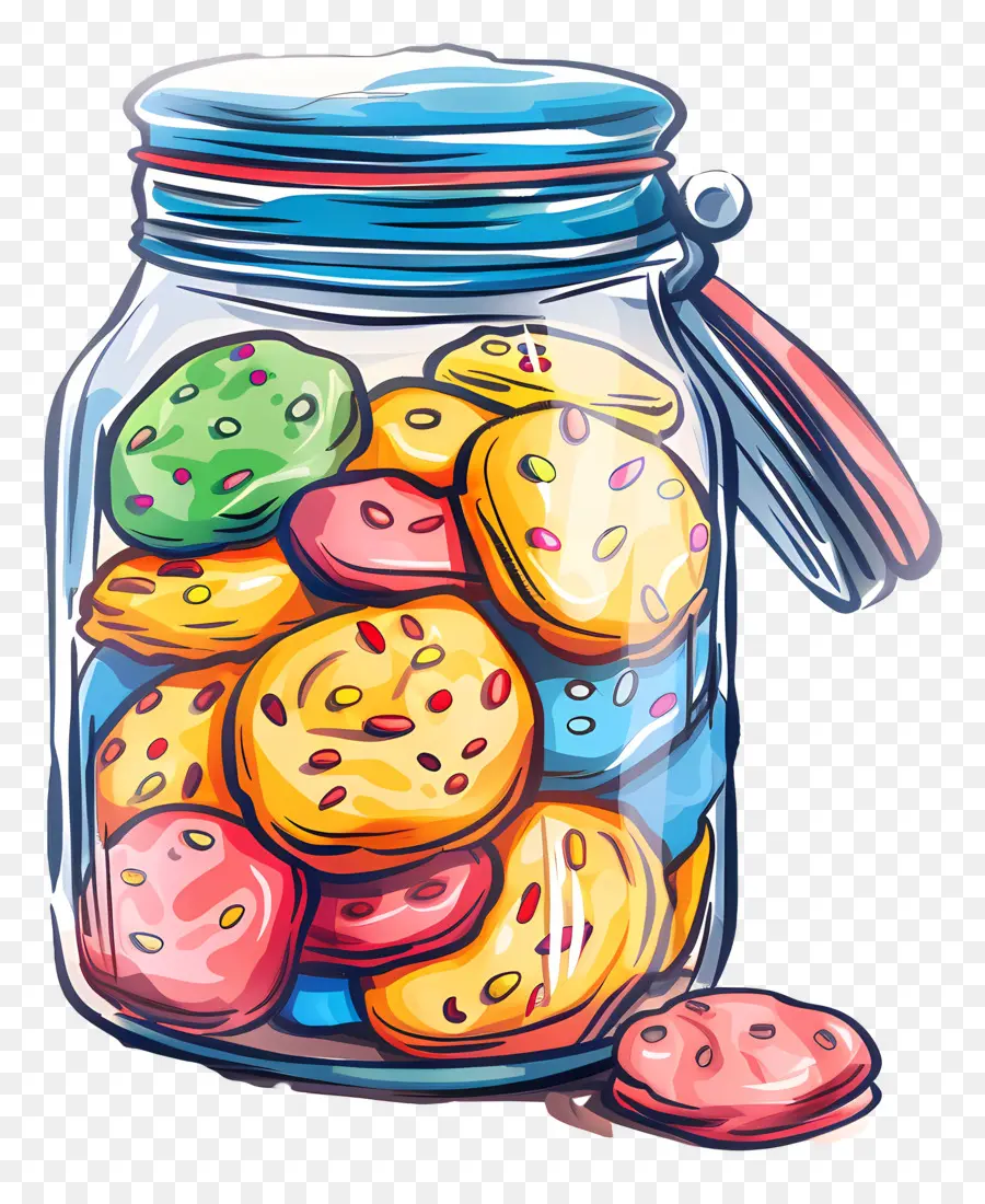 Cookie Jar，Bolinhos Do Açúcar PNG