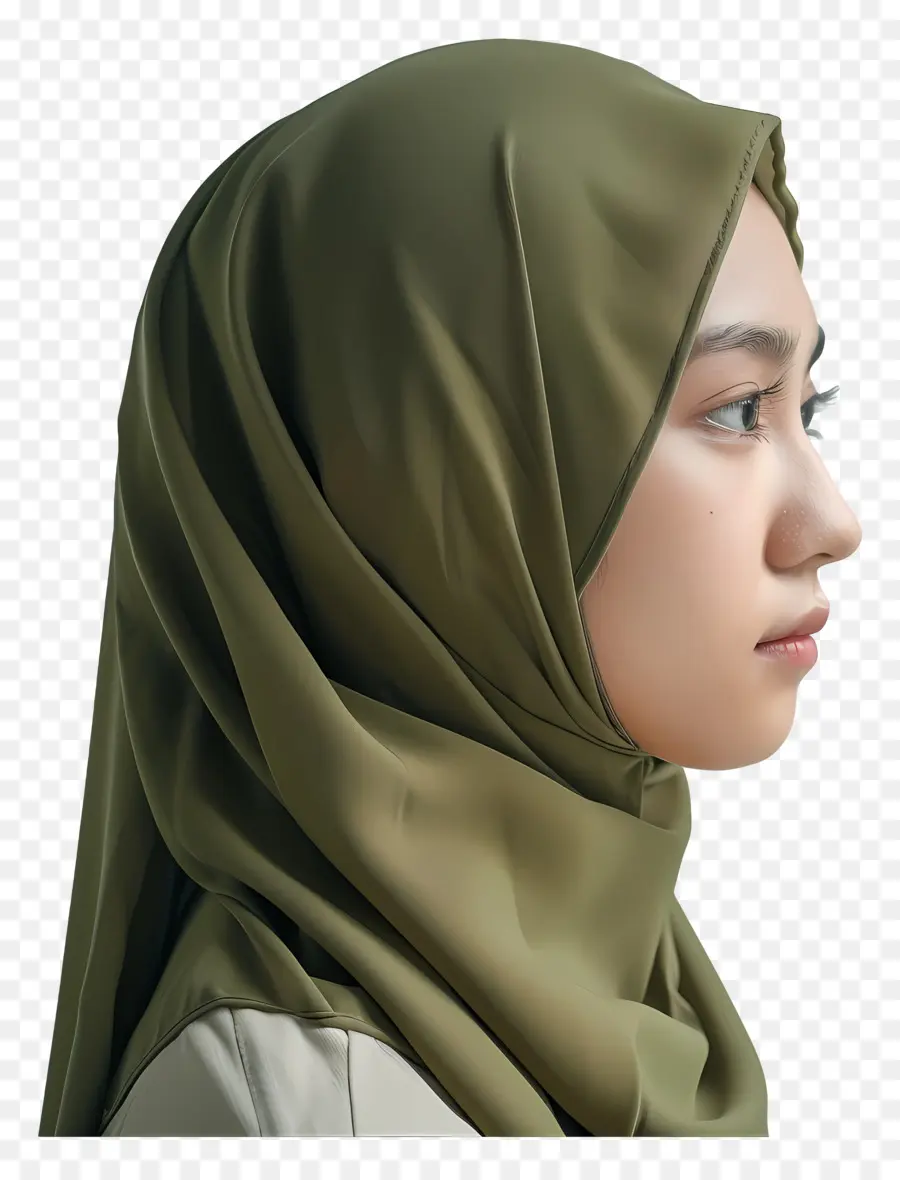 Hijab Girl，Mulher PNG
