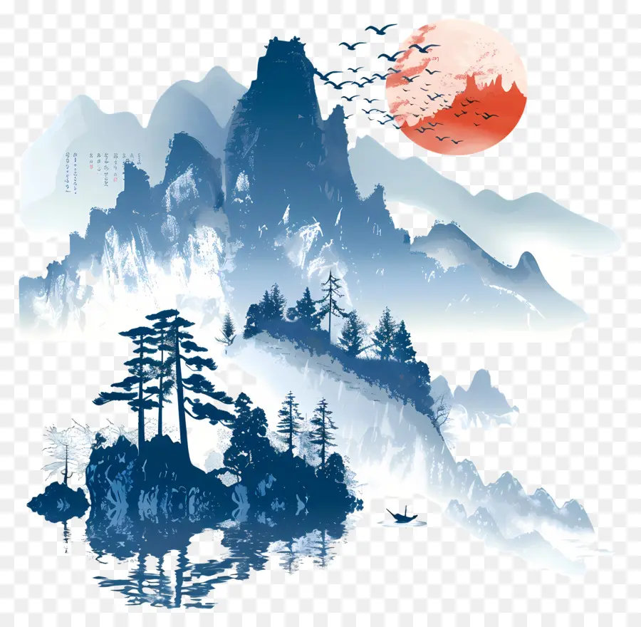 China，Natureza PNG