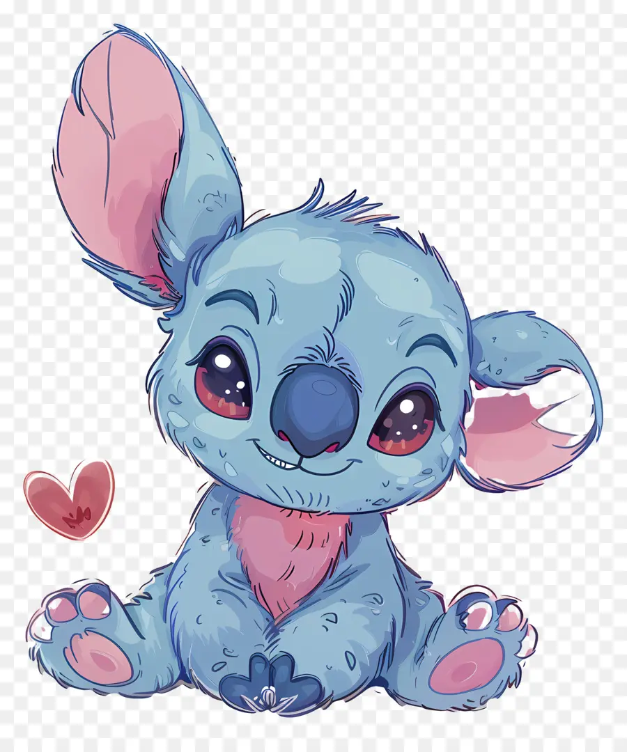 Stich，Ling E Ling PNG