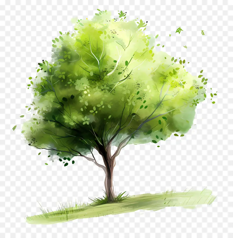 árvore Verde，árvore PNG
