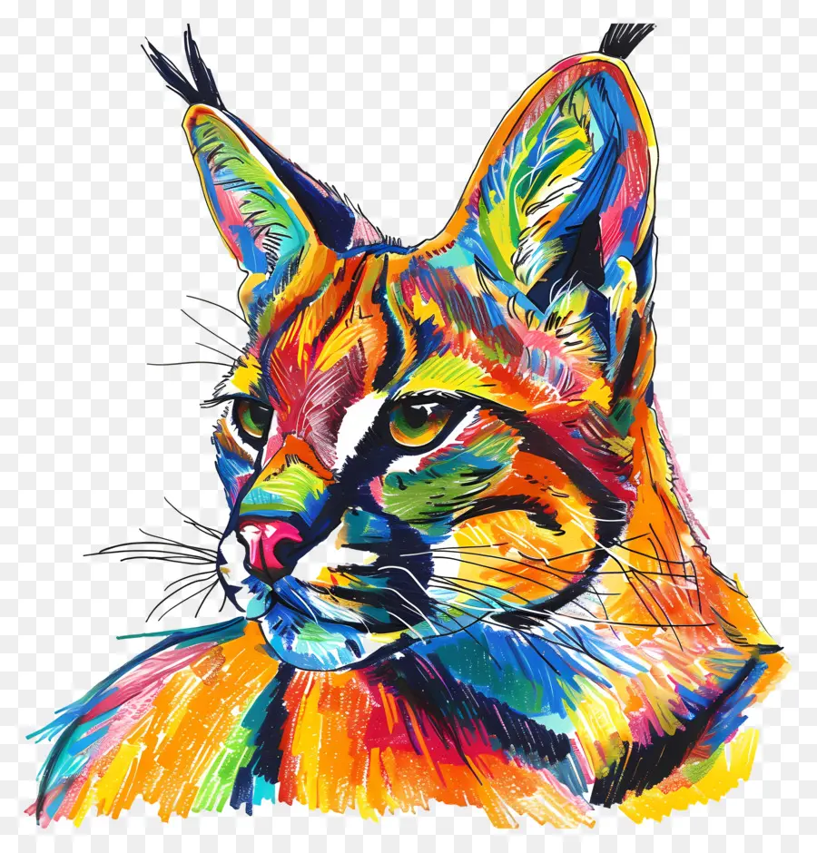 Caracal，Gato PNG