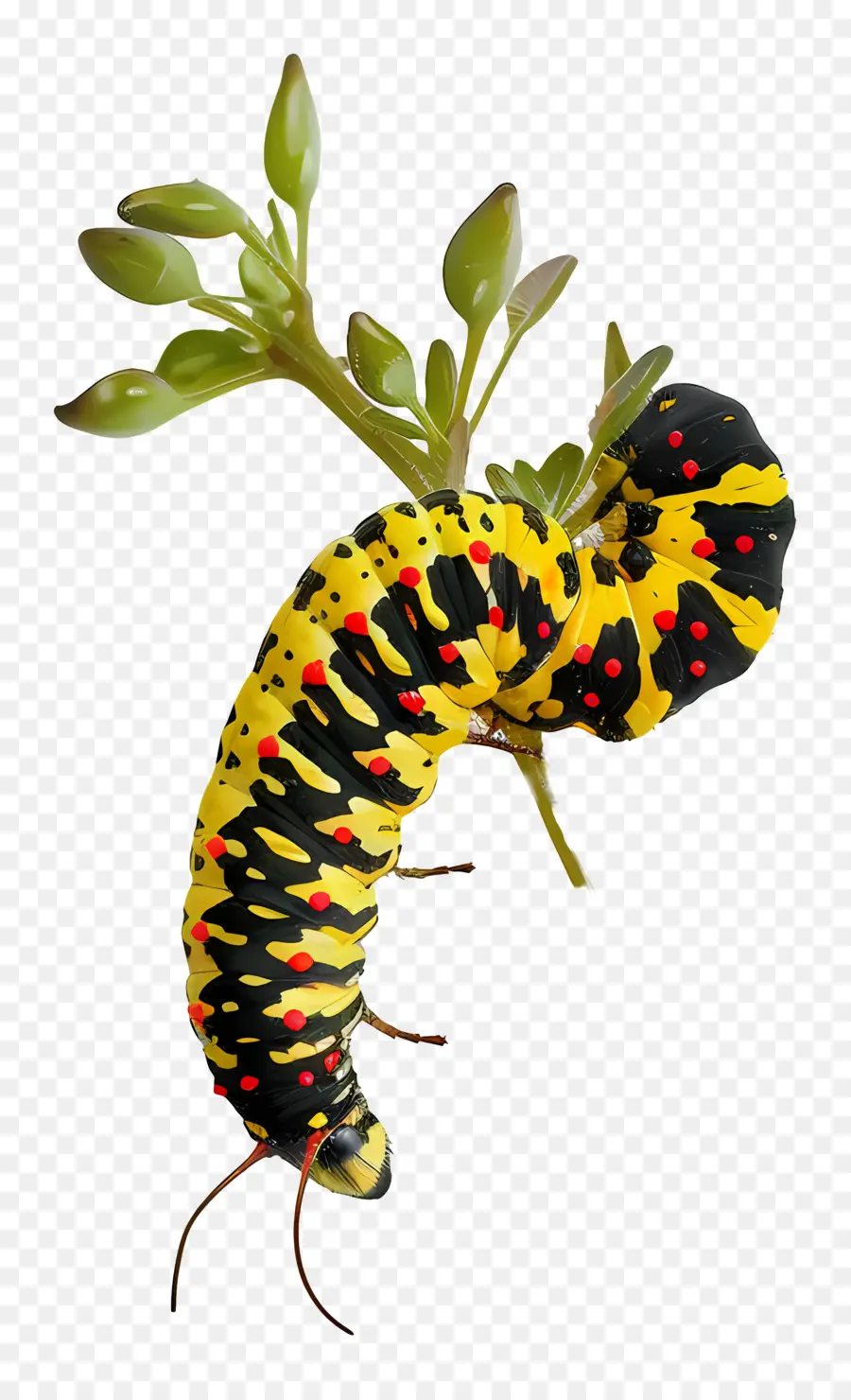 Caterpillar，Amarelo PNG