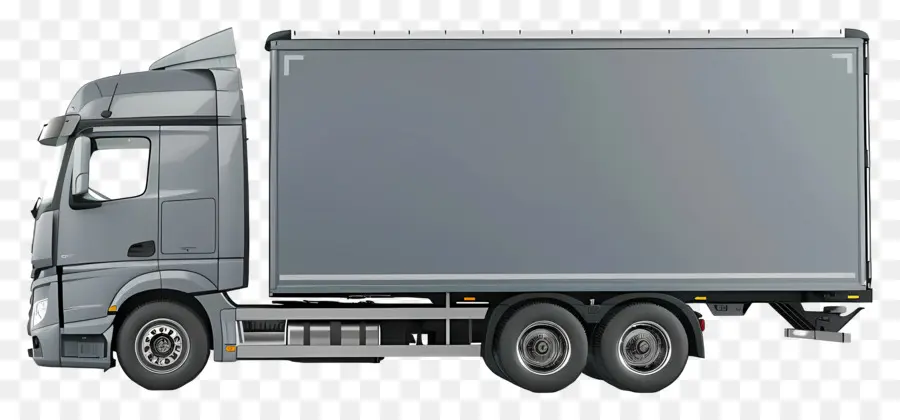 Vista Lateral Do Caminhão，Mercedes Truck PNG