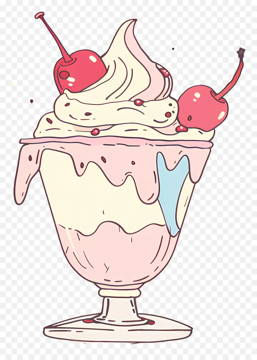 Sundae De Creme，Sundae De Sorvete PNG