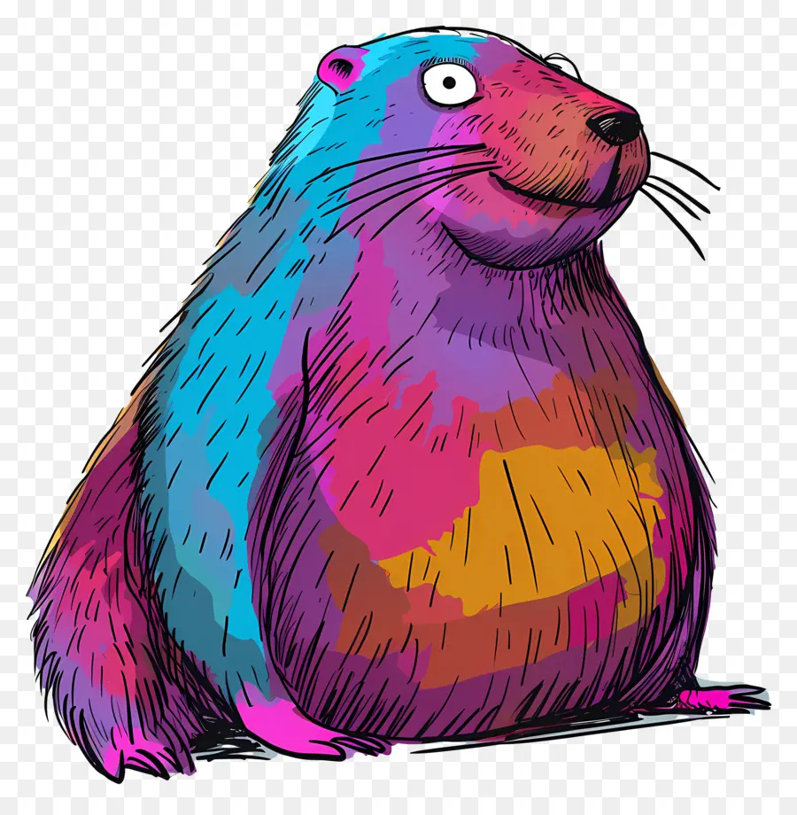 Mole，Desenhos Animados Coelho PNG