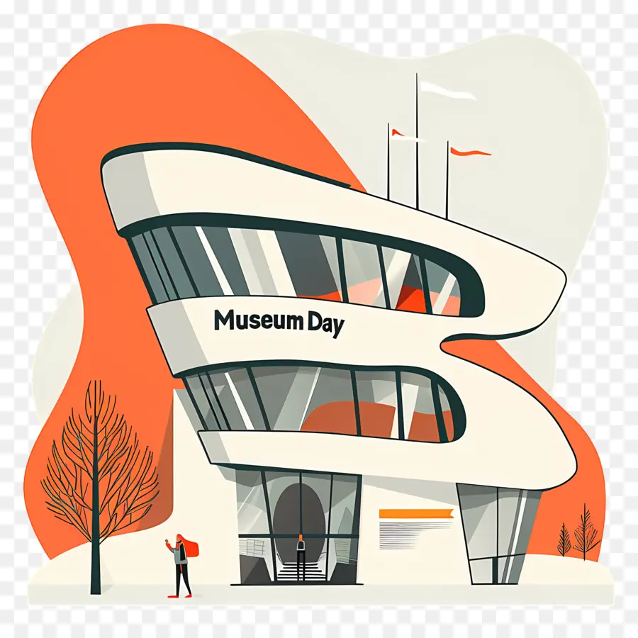 Dia Internacional Dos Museus，Arquitetura Moderna PNG