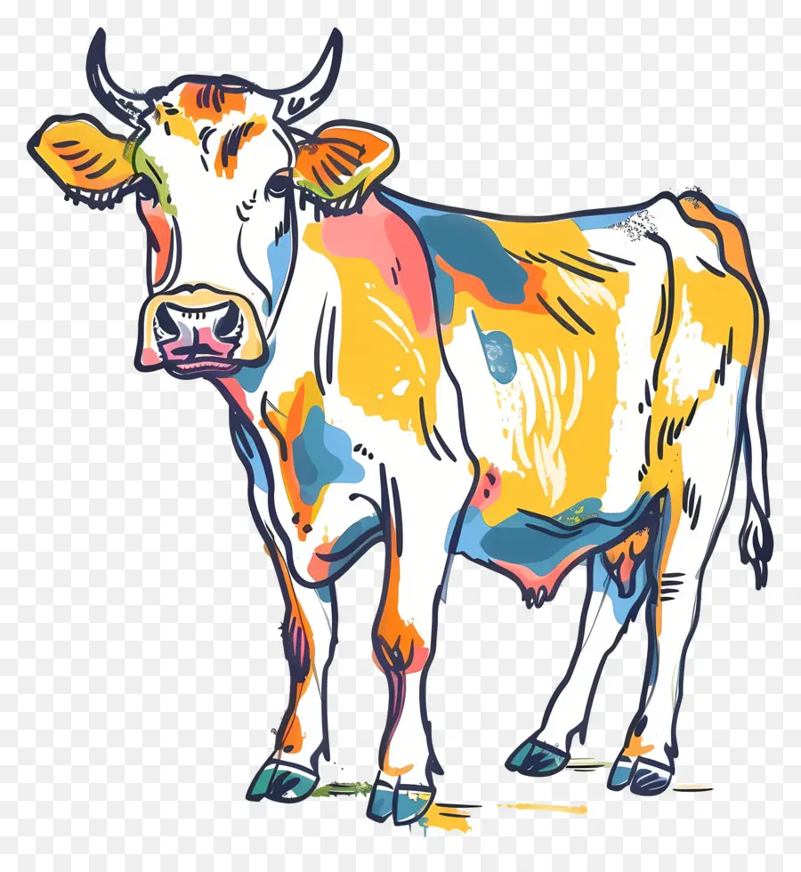 Cow，Campo PNG