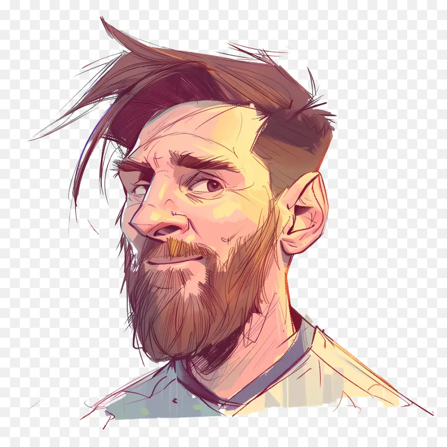 Messi，Retrato PNG