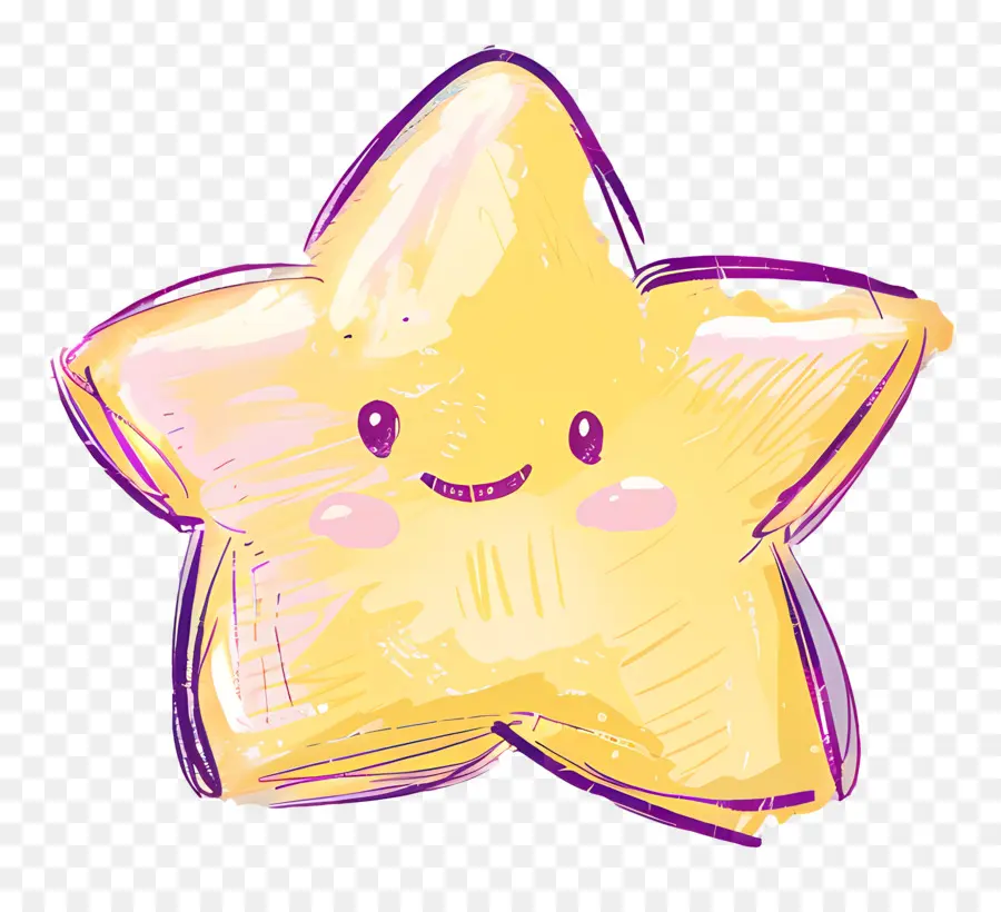 Doodle Estrelas，Cartoon PNG