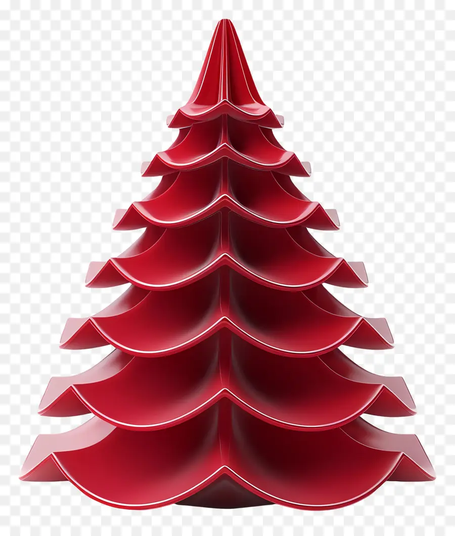 árvore De Natal，Vermelho árvore De Natal PNG