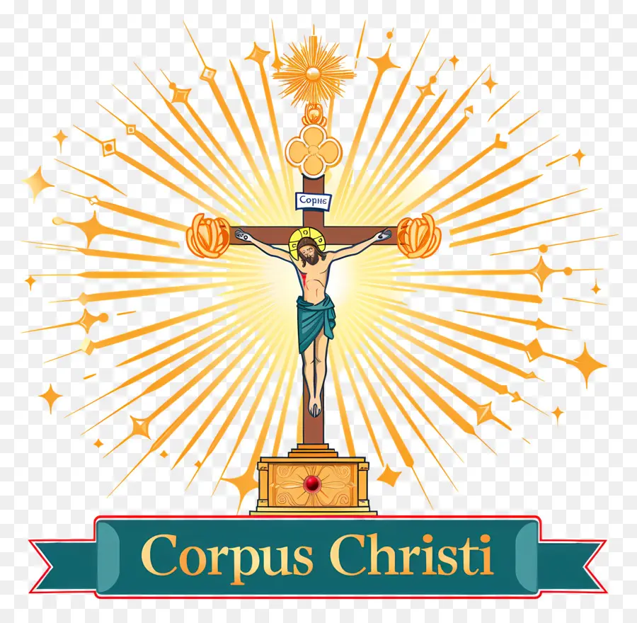Corpus Christi，Crucifixo PNG