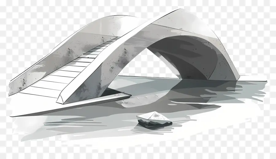 Ponte De Concreto，Ponte Moderna PNG