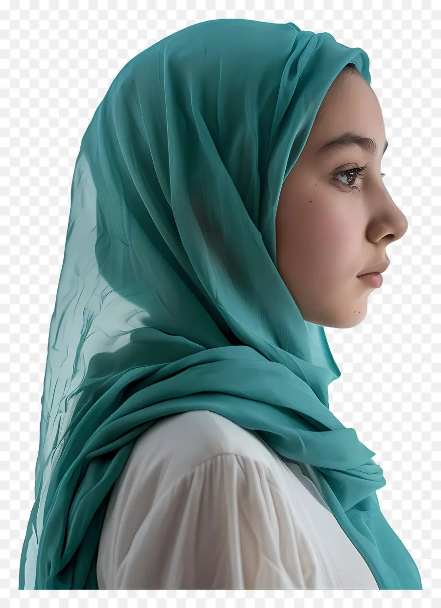 Hijab Girl，As Mulheres Muçulmanas PNG