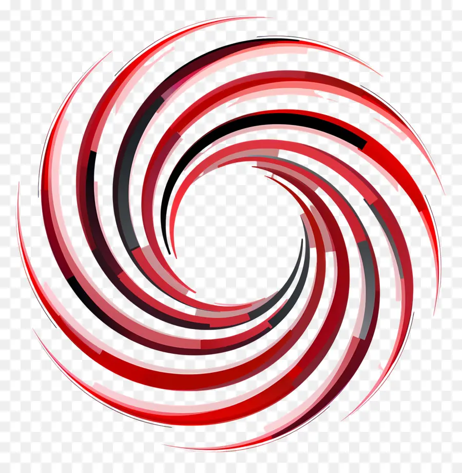 Espiral，Vermelho PNG