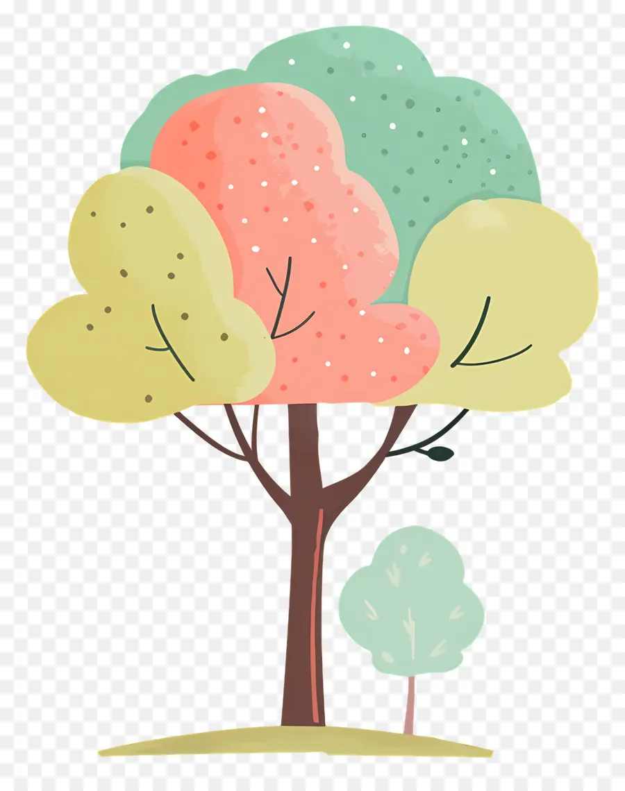 Árvore De Doodle，árvore PNG