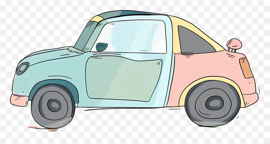 Carro Doodle，Carro PNG