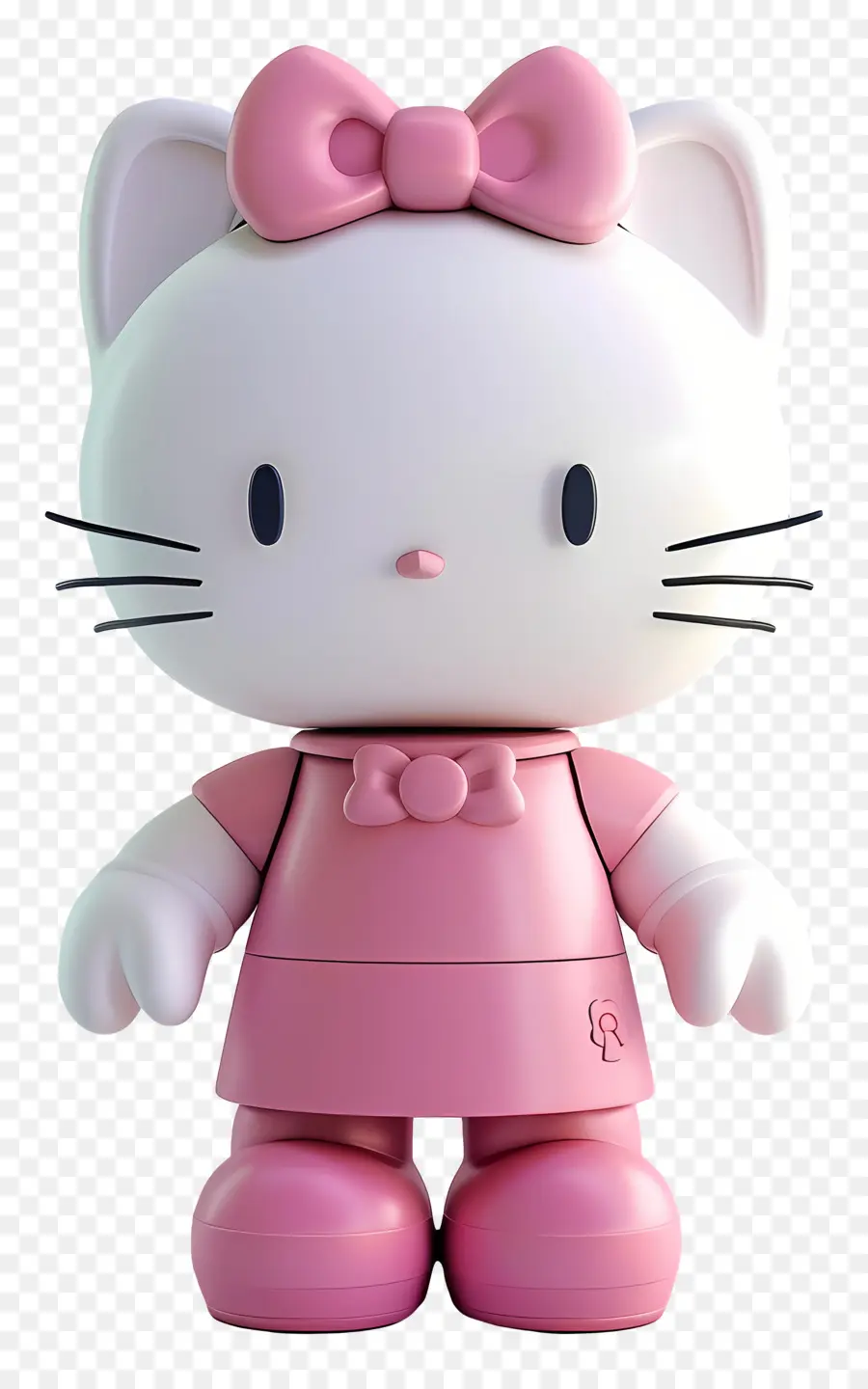 Hello Kitty，Boneca Cor De Rosa PNG