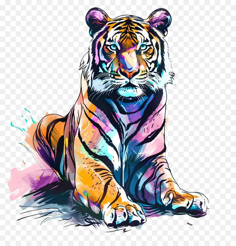Tigre Real De Bengala，Tigre PNG
