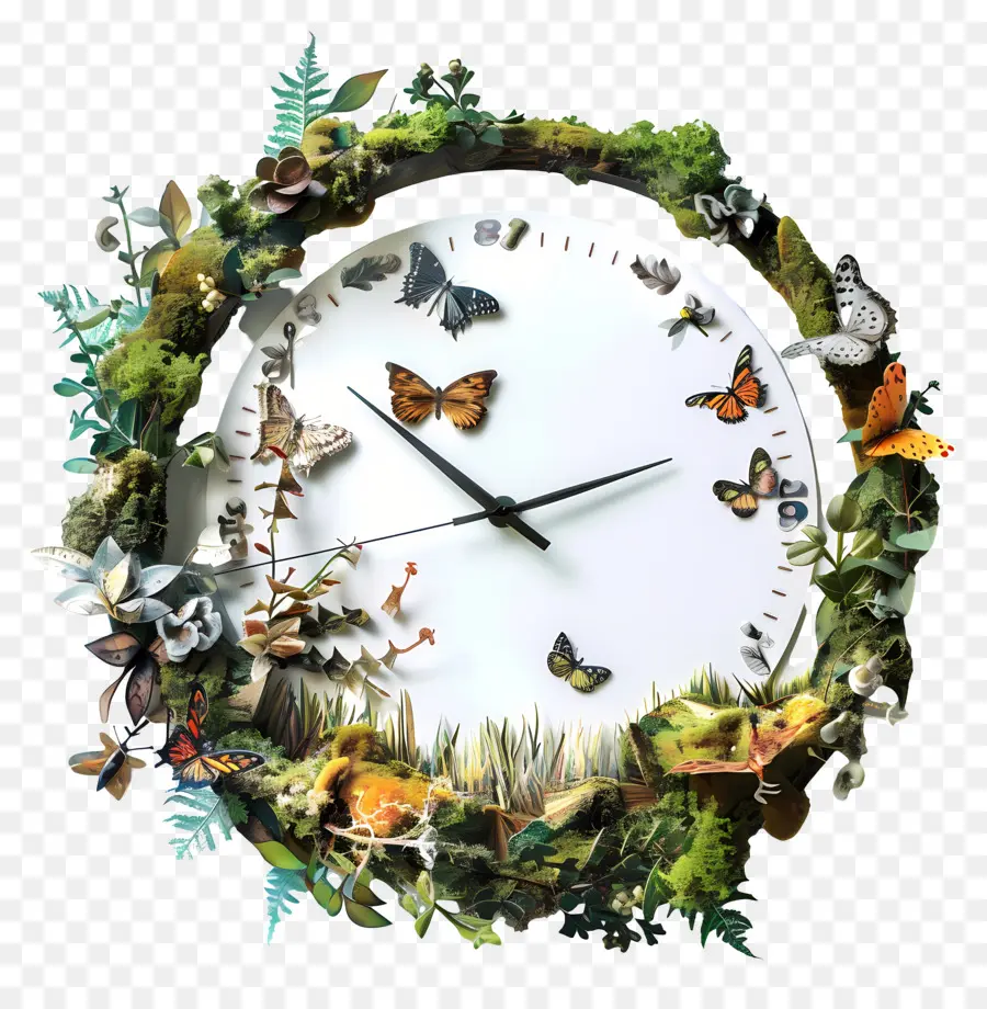 Relógio，Natureza PNG