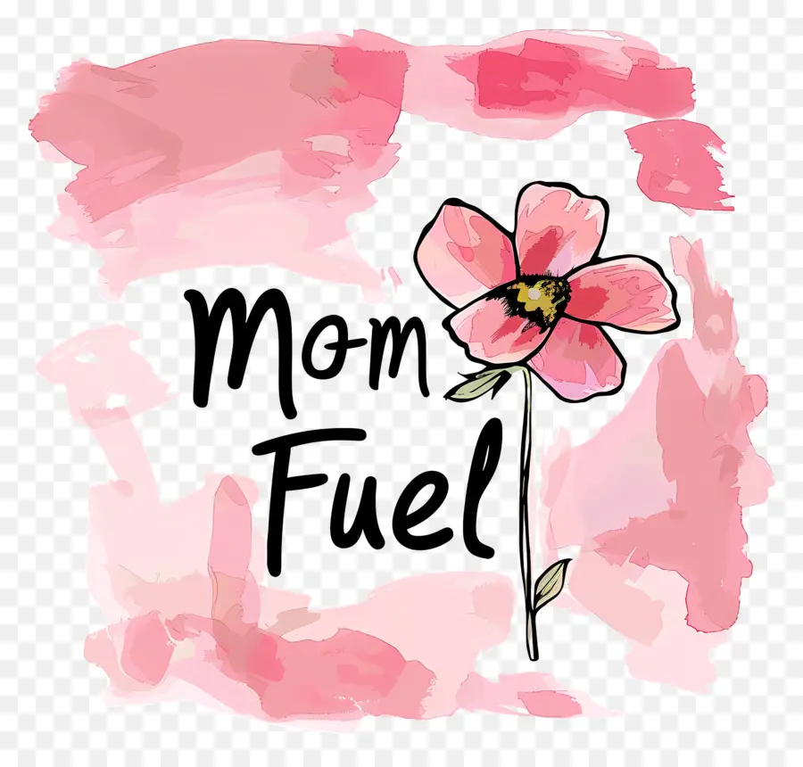 Mamãe Combustível，Aquarela Flor PNG