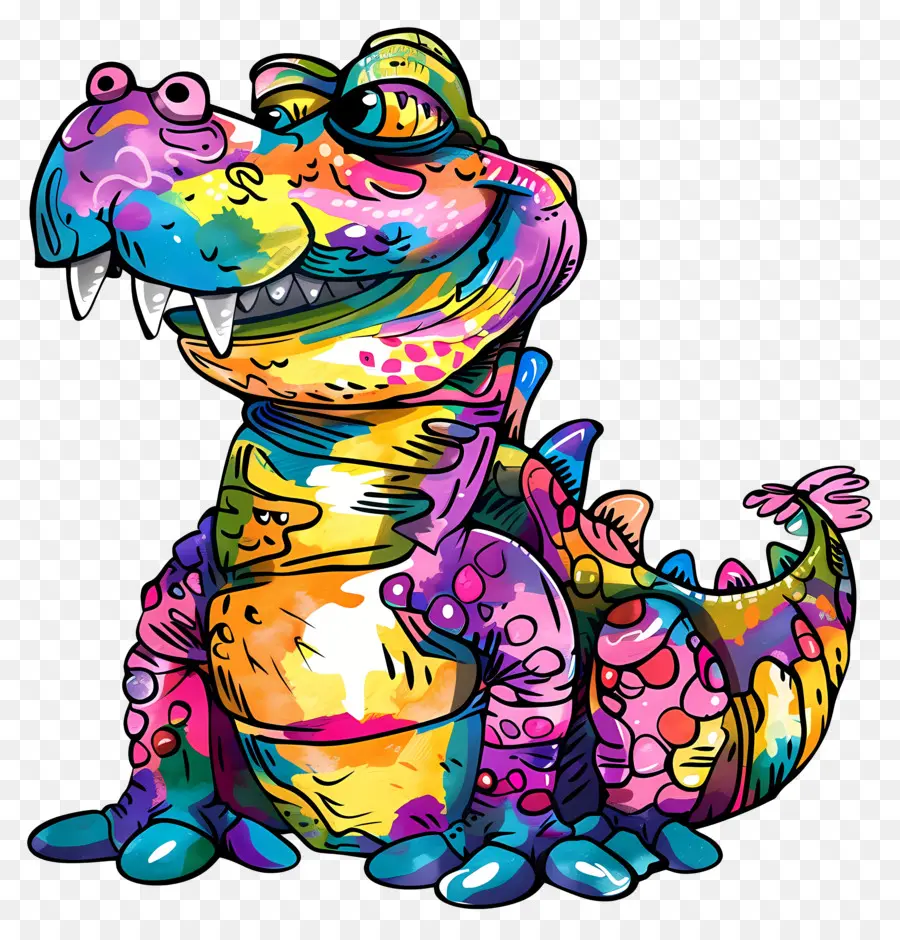 Crocodilo，Aligador De Desenho Animado PNG