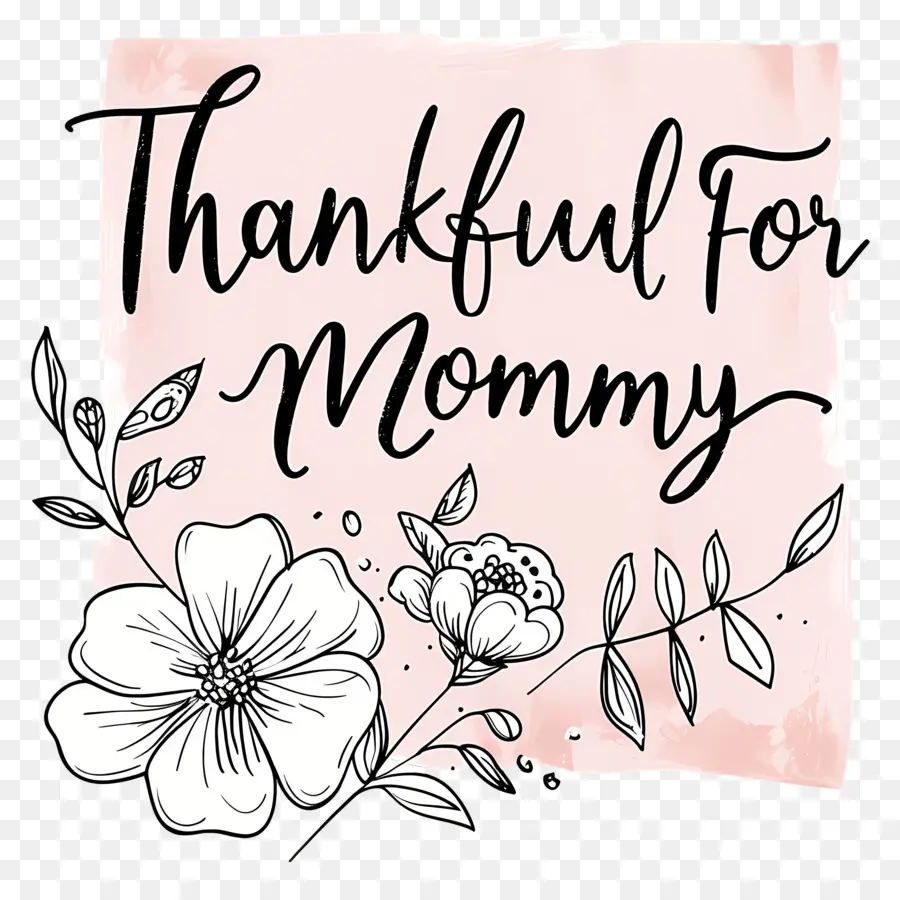 Agradecido Pela Mamãe，Dia Das Mães PNG