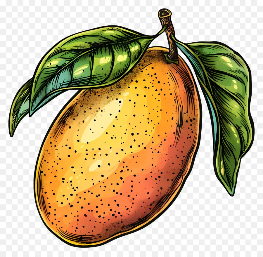 Mango，Frutas Tropicais PNG